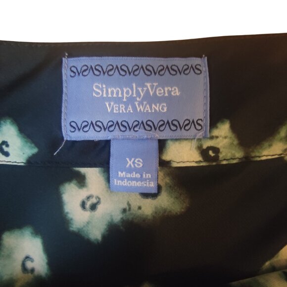 Simply Vera Wang Floral Pleated Skirt - Picture 6 of 7